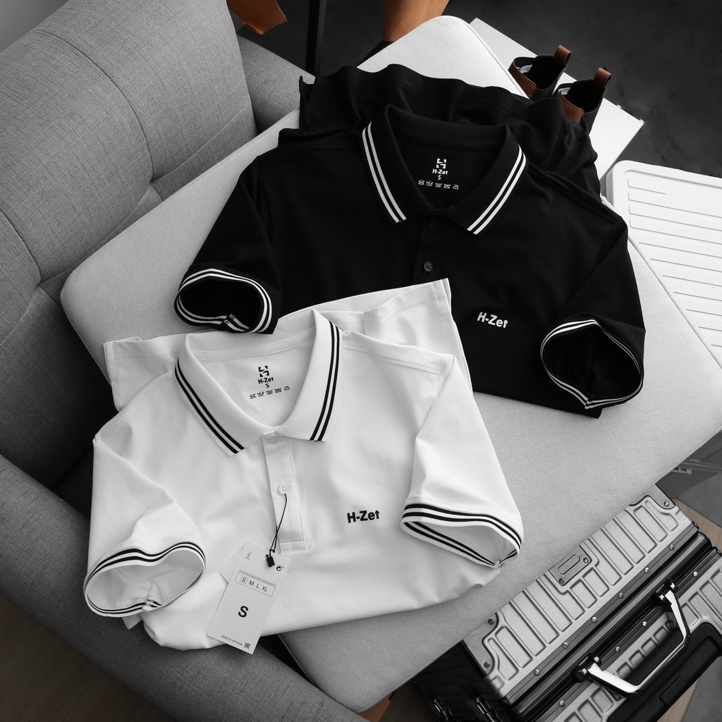 Áo Polo Nam Cổ Bẻ Let's Ride - Chất Vải Polo Cá Sấu Cao Cấp
