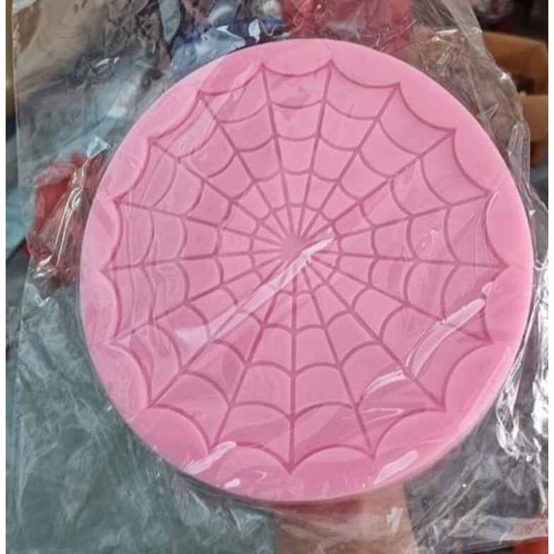 Khuôn silicone mạng nhện làm bánh sinh nhật cho bé