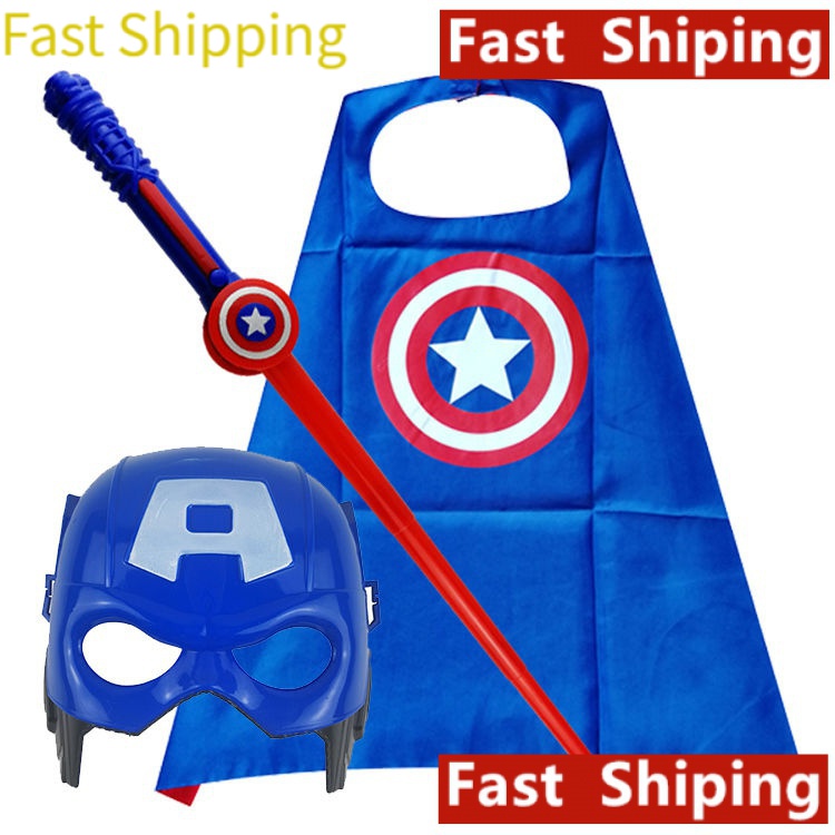 Set đồ hóa trang Halloween phong cách Captain America