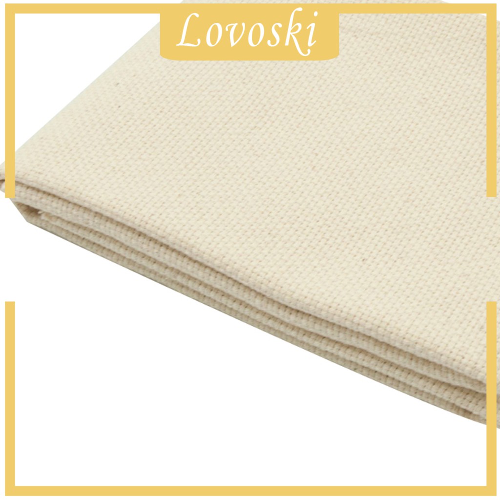[Lovoski] Vải Lót Hỗ Trợ Đục Lỗ Bằng Cotton Nguyên Chất Tự Làm Thủ Công