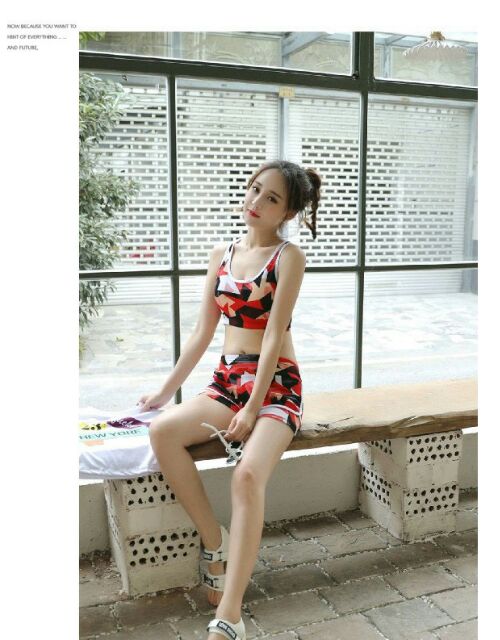 Đồ bơi 2 mảnh kèm áo cho bạn gái mã 5855 [HÀNG CÓ SẴN] | BigBuy360 - bigbuy360.vn