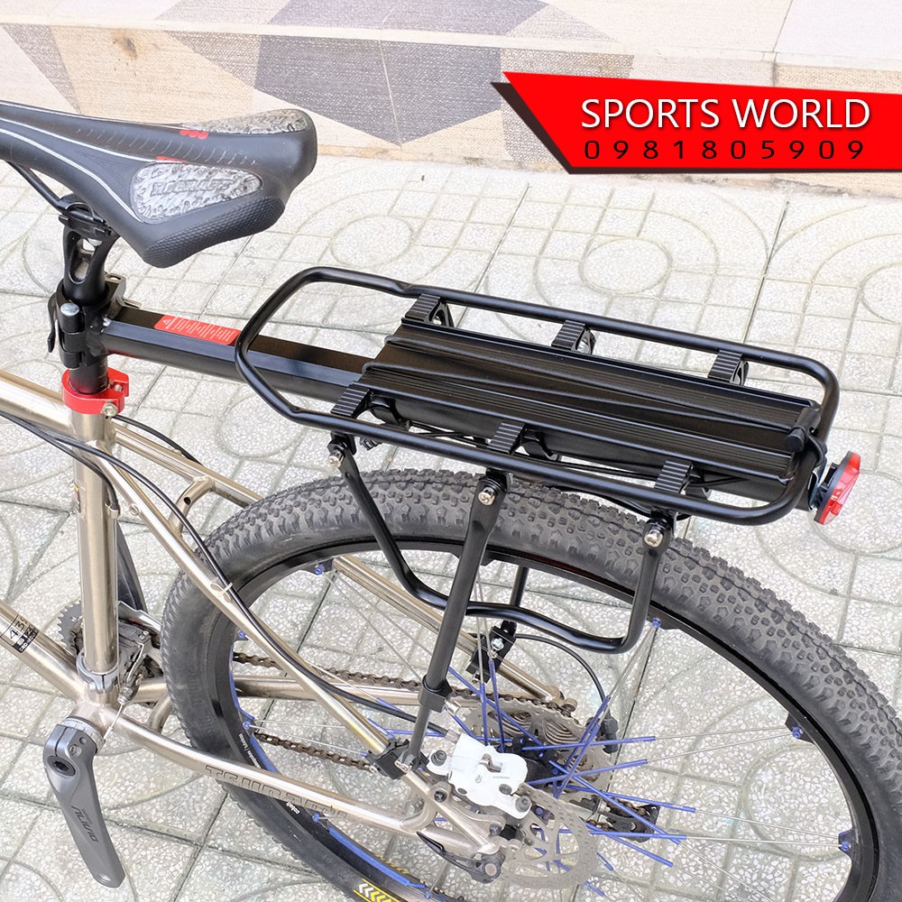 Baga gắn cốt yên xe đạp tải trọng lên đến 40kg - chất liệu nhôm