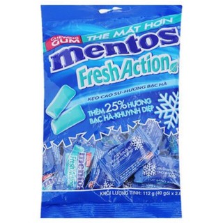 Kẹo Cao Su Mentos Hương Bạc Hà