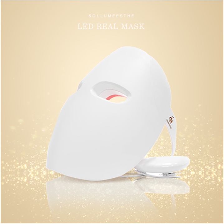 Mặt Nạ Đèn LED Sollumeesthe LED Real Mask GomiMall