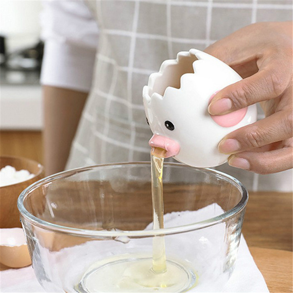 Dụng Cụ Tách Lòng Đỏ Trứng Gà Sáng Tạo