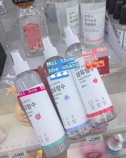 XỊT THƠM QUẦN ÁO HÀN QUỐC