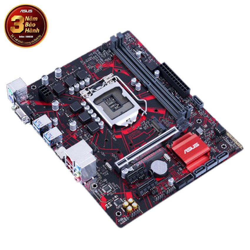 Mainboard ASUS EX-B365M-V5 (Intel B365, Socket 1151, m-ATX, 2 khe RAM DDR4)