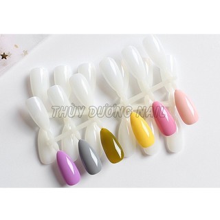 Móng tập sơn- móng làm bảng mẫu móng- phụ kiện nail- 120 móng