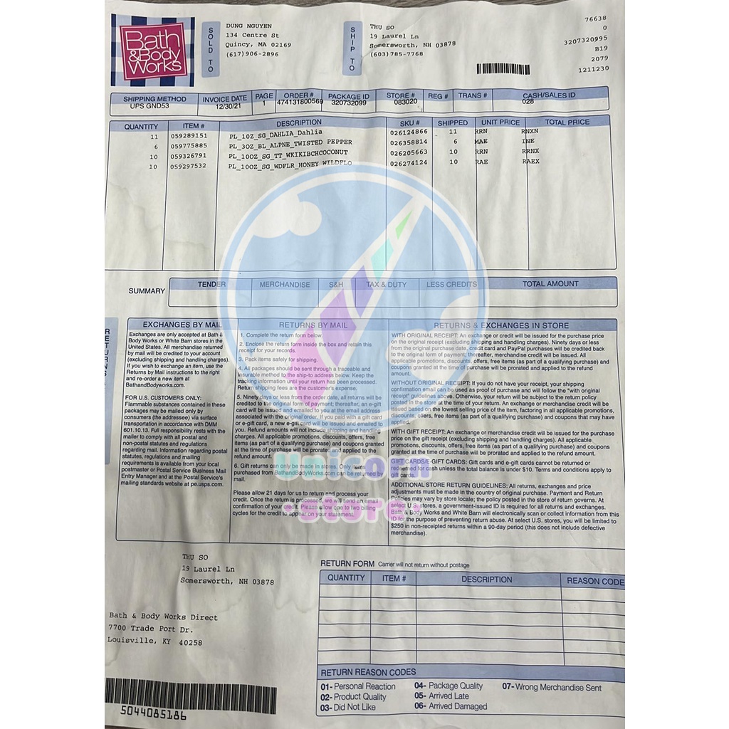 Gel Tắm Hương Nước Hoa Bath & Body Works Shower Gel 295ml