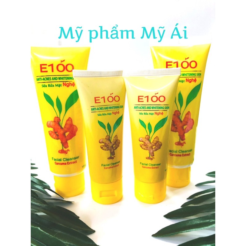 Sữa rửa mặt nghệ E100 50g/100g