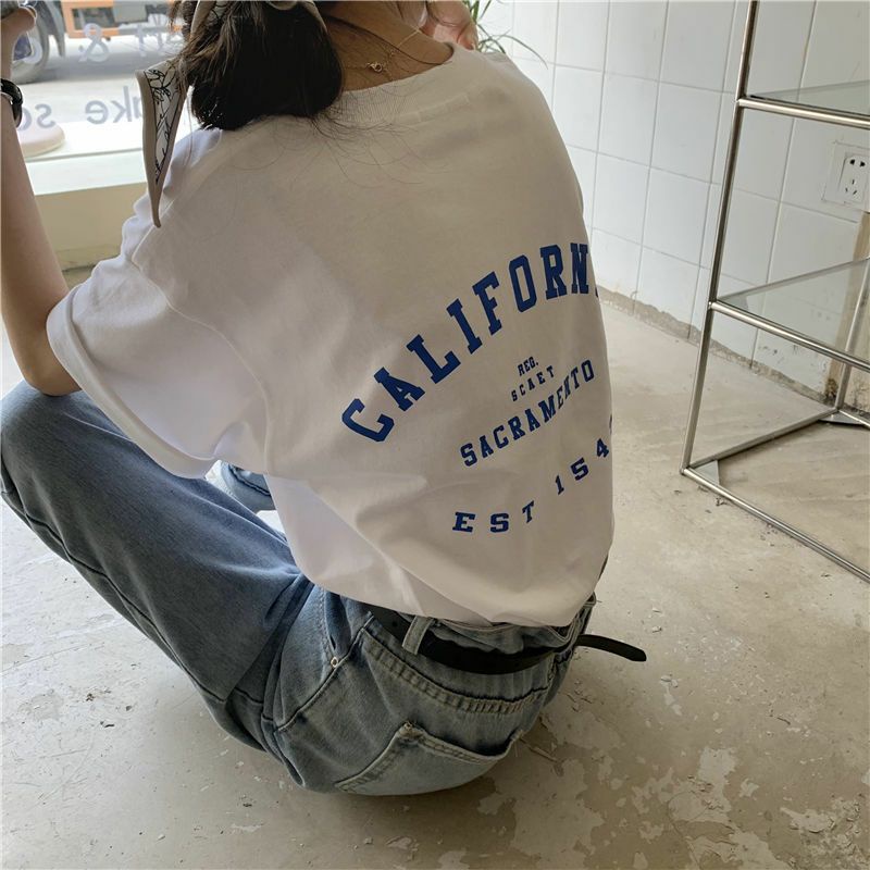 Áo Thun Tay Lỡ 100% Cotton Form Rộng Unisex Ulzzang