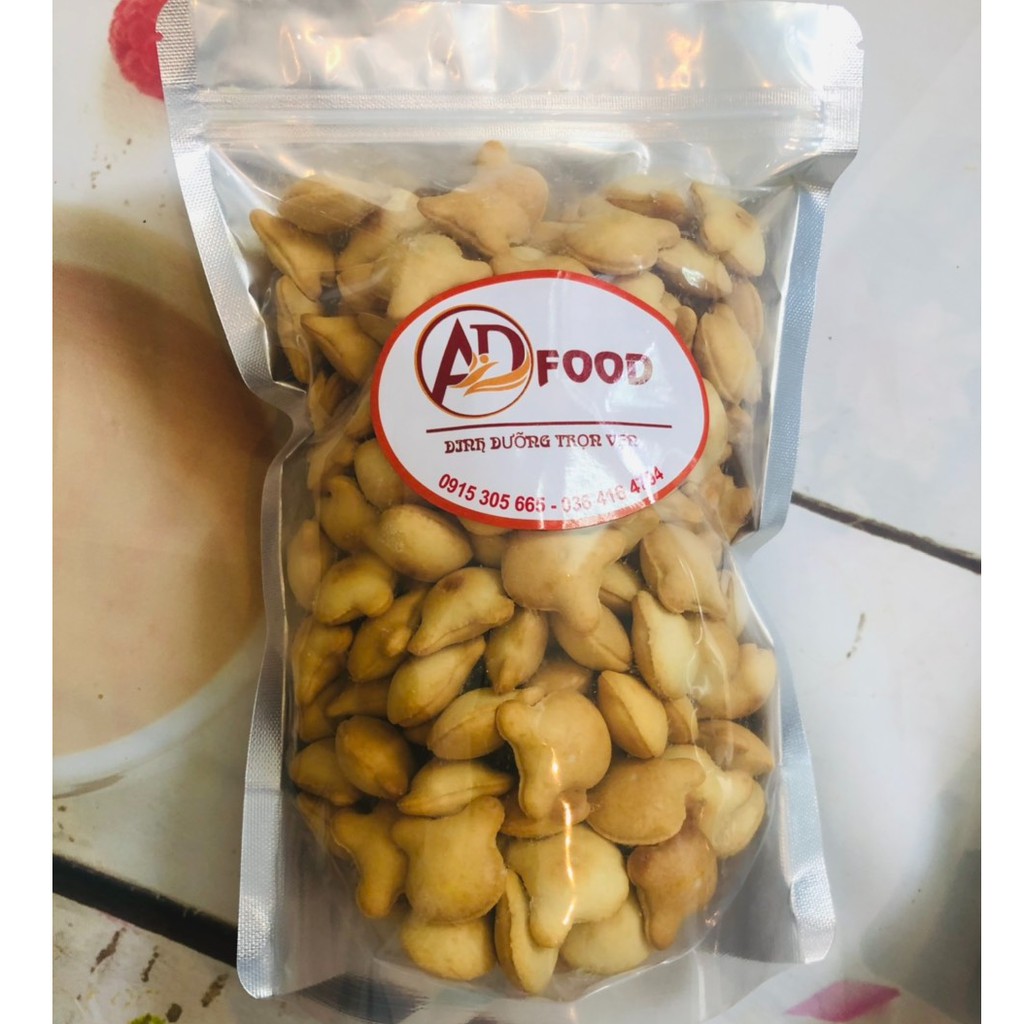 Bánh gấu nhân kem túi 500g