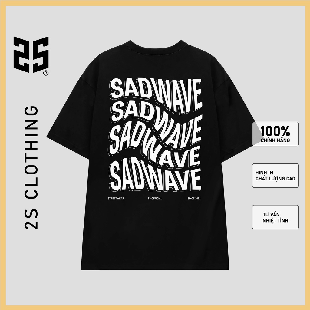 Áo Thun Nam Local Brand Unisex Tay Lỡ 2S Official,  Áo Phông Form Rộng Cổ Tròn Cotton Giá Rẻ SG33