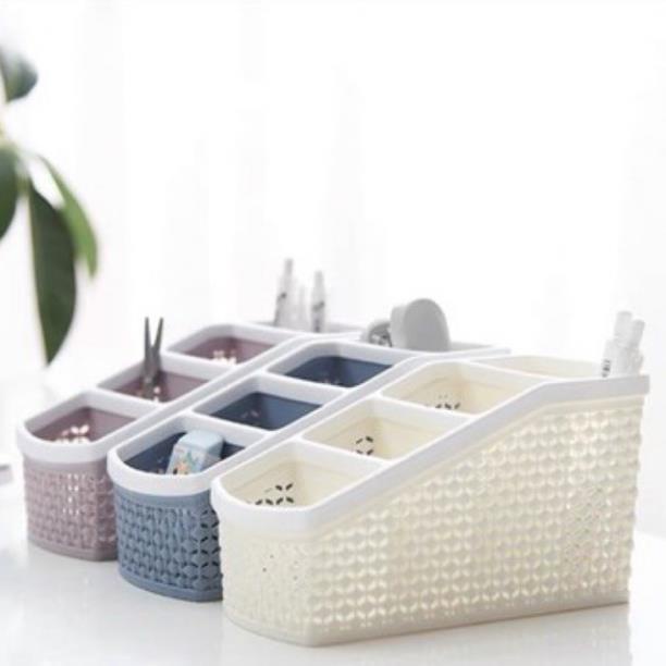 [Kho sỉ]  [HOT] Khay đựng đồ đa năng nhựa Việt Nhật cao cấp, ống cắm bút 5696