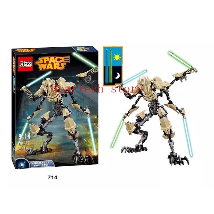 Mô hình lego trò chơi điện tử ksz 606 620 713 714 Force awakens