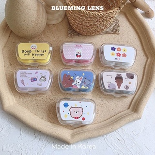 Khay đựng lens đầy đủ dụng cụ đeo tháo gương nhỏ gọn