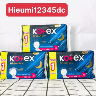Băng vệ sinh Kotex Siêu ban đêm dày cánh 35cm -1970