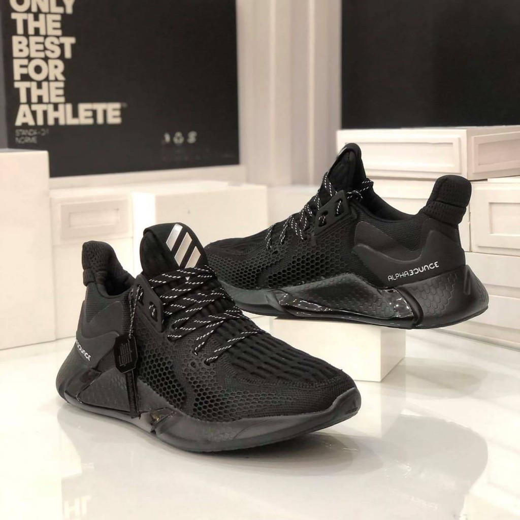giày Nam Adidas Alphabounce instinct 2020 Full box, bill- Đen Full