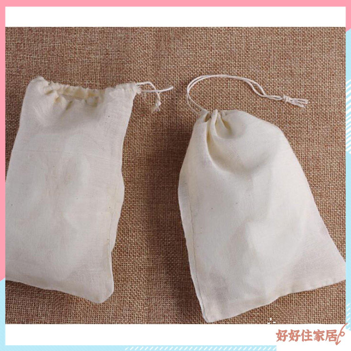 Túi rỗng lọc trà hoặc nước hầm kiểu dây rút tiện dụng