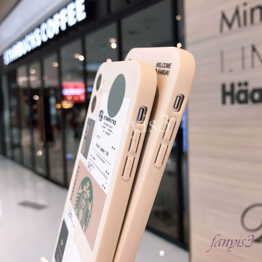 Ốp điện thoại hình Starbucks cho Iphone 13 12 Pro Max X Xr Xs Max 8 7 6 6s Plus