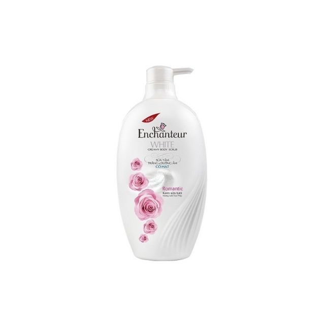 Sữa Tắm Trắng Da Enchanteur Có Hạt  650g