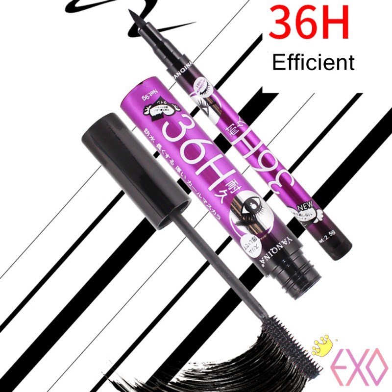 [Hàng mới về] Set mascara + bút kẻ mắt 2 trong 1 lâu trôi chống nước hiệu quả | BigBuy360 - bigbuy360.vn