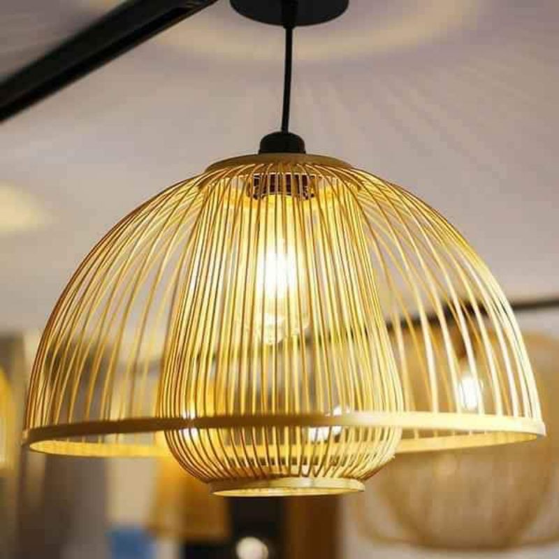 Đèn tre trang trí đồng giá 145k