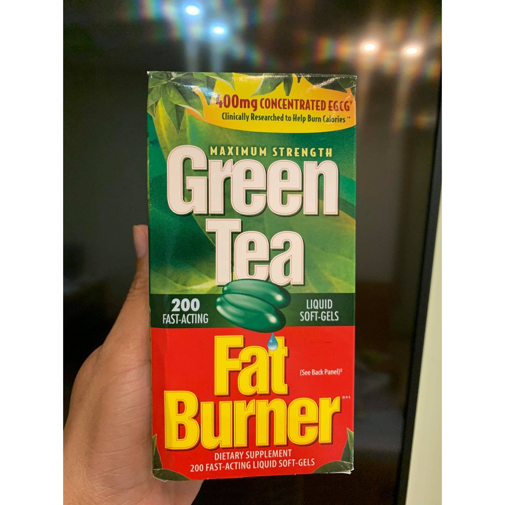 Giảm mỡ bụng Green Tea Fat Burner - Hộp 200 viên