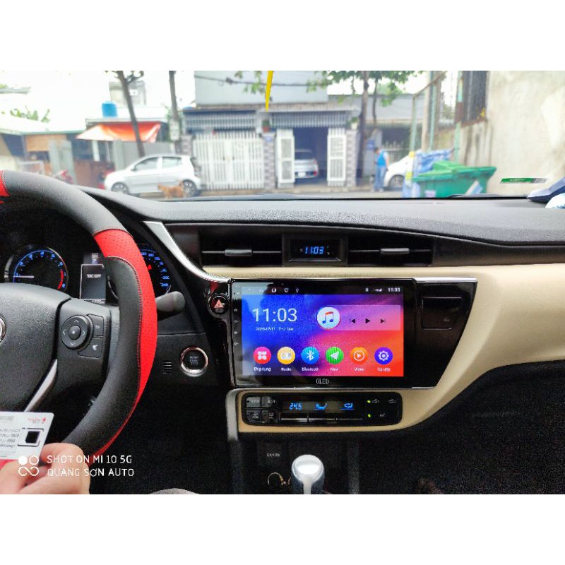 MÀN HÌNH DVD ANDROID TOYOTA ALTIS thương hiệu SONTECH