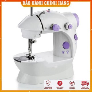 Máy Khâu Mini Gia Đình 2 Tốc Độ Có Đèn Led Cắt Chỉ