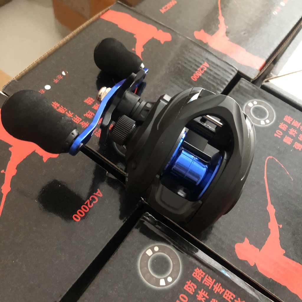 Combo cần lure ngang và máy ngang AC