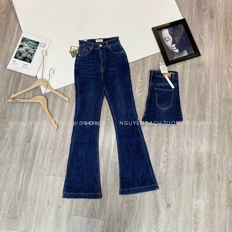 Quần jeans ống loe siêu hot 3 màu | WebRaoVat - webraovat.net.vn