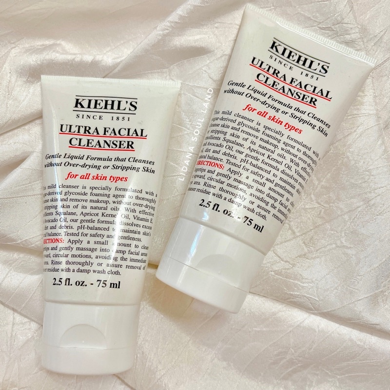 Sữa rửa mặt chống lão hoá & giữ ẩm Kiehl's Ultra Facial của Mỹ USA 75ml
