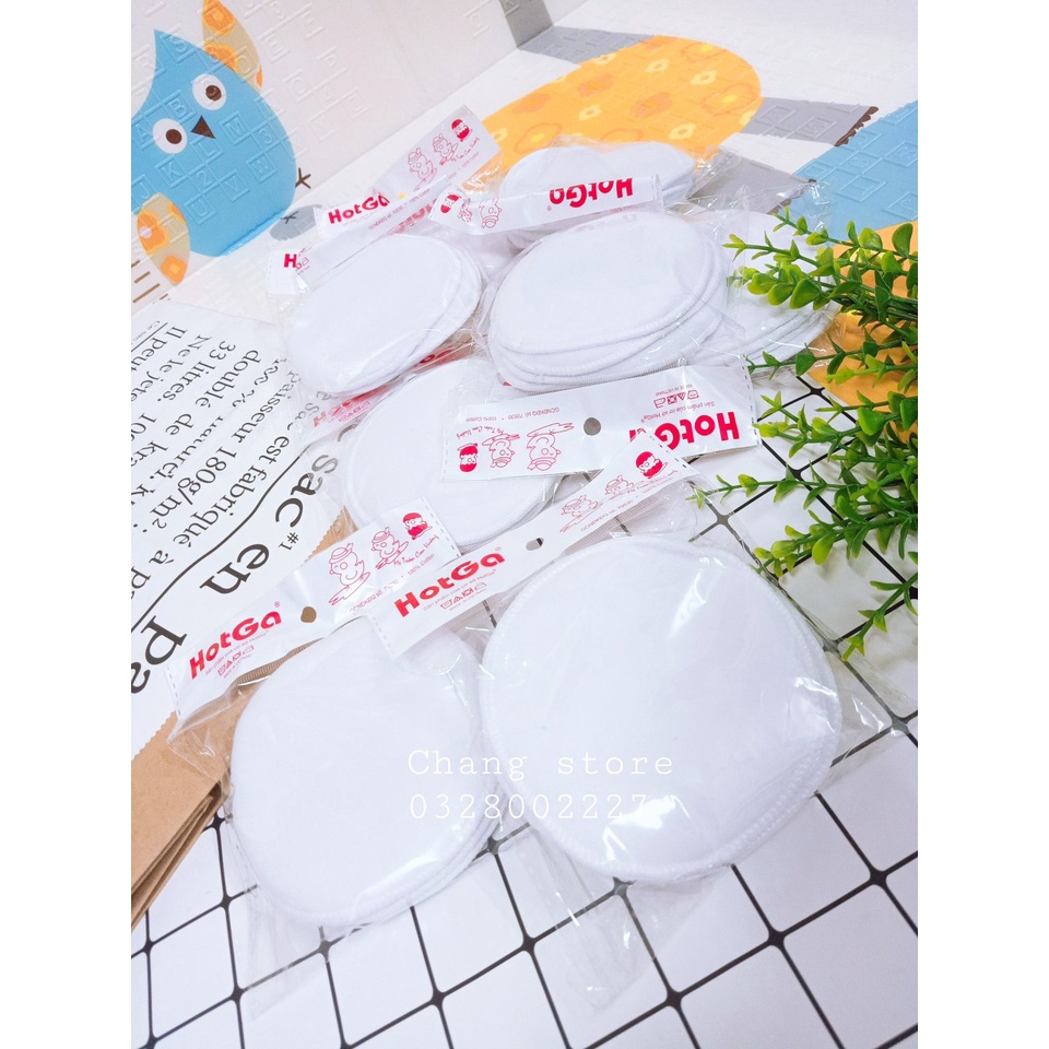 Combo 4 miếng lót thấm sữa Hotga cho mẹ sau sinh, giặt lại được