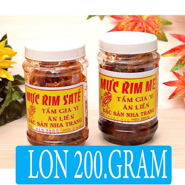 [ Combo 5 hũ ] Mực Rim Me Nha Trang - Sốt Me Đặc Biệt Thơm Ngon