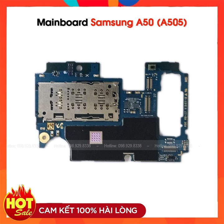 Main Samsung A50 / A505 Zin Bóc Máy - Bo mạch mainboard thay thế cho điện thoại Samsung Galaxy A505