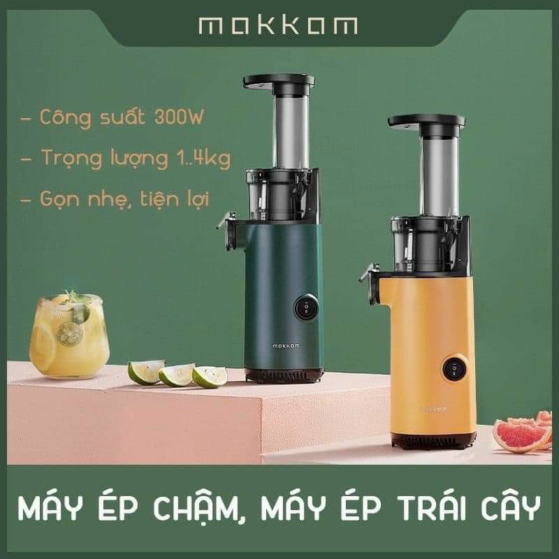 MÁY ÉP TRÁI CÂY MOKKOM TỐC ĐỘ CHẬM