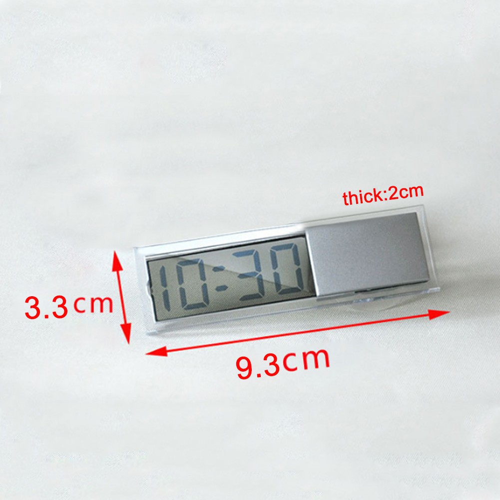 Đồng Hồ Điện Tử Lcd Gắn Xe Ô Tô | BigBuy360 - bigbuy360.vn
