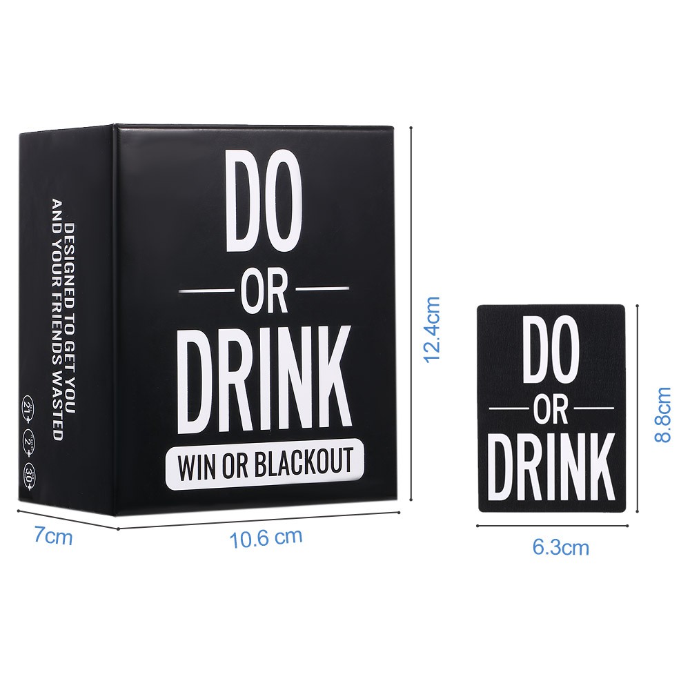 Set trò chơi Board Game "Do Or Drink" độc đáo