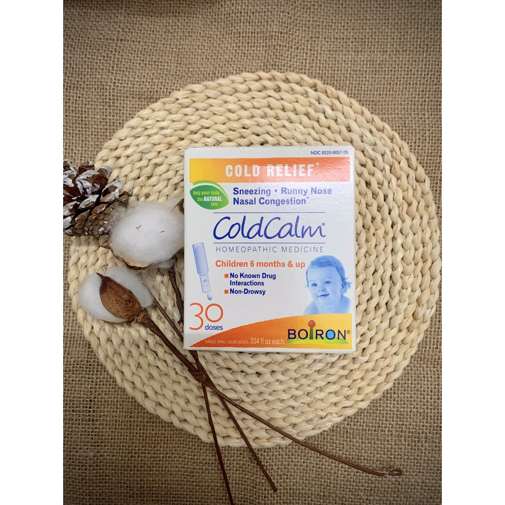 Muối uống vi lượng Boiron ColdCalm, Coryzalia cho bé từ 1m+