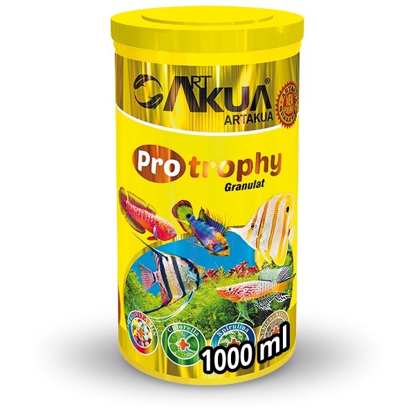 A5- ARTAKUA PROTROPHY-100g- Dạng hạt hạt siêu nhỏ (0.5 mm) cho các loài cá có miệng nhỏ và các loại cá Biển