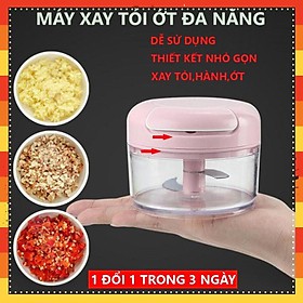 Máy xay tỏi ớt cao cấp mini cầm tay -Xay đa năng ,thế hệ mới ,tiện dụng xay mọi loại gia vị