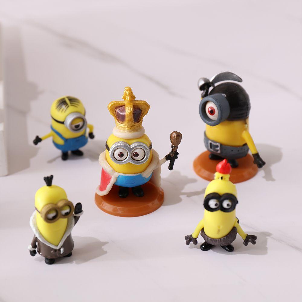 Set 10 Tượng Minion 3D Hoạt Hình Để Bàn Trang Trí