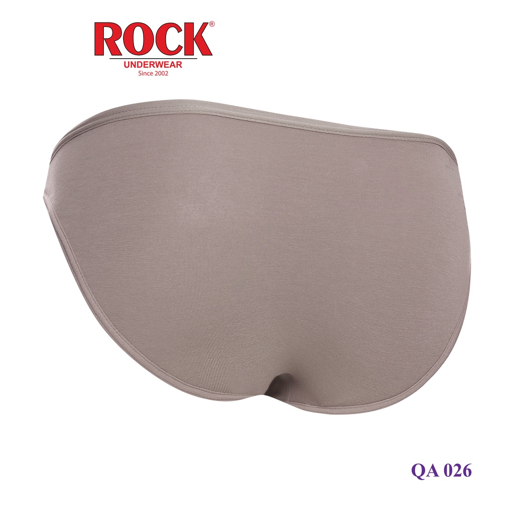 Quần lót nam cotton 4 chiều thoáng mát ROCK UNDERWEAR QA026 thun kẹp bản nhỏ trẻ trung, co giãn, ôm sát, thoải mái