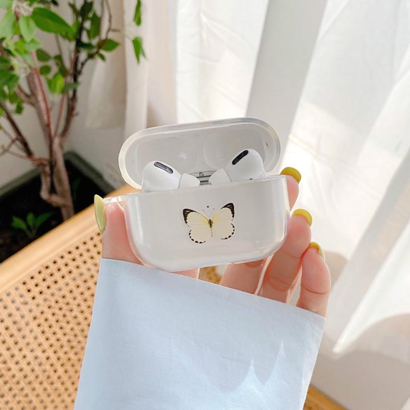 Vỏ Đựng Bảo Vệ Hộp Sạc Tai Nghe Airpods 1 / 2 Bằng Silicone