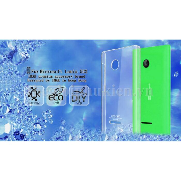 Ốp Lưng Imak Phủ Nano Trong Suốt Dành Cho Lumia 532