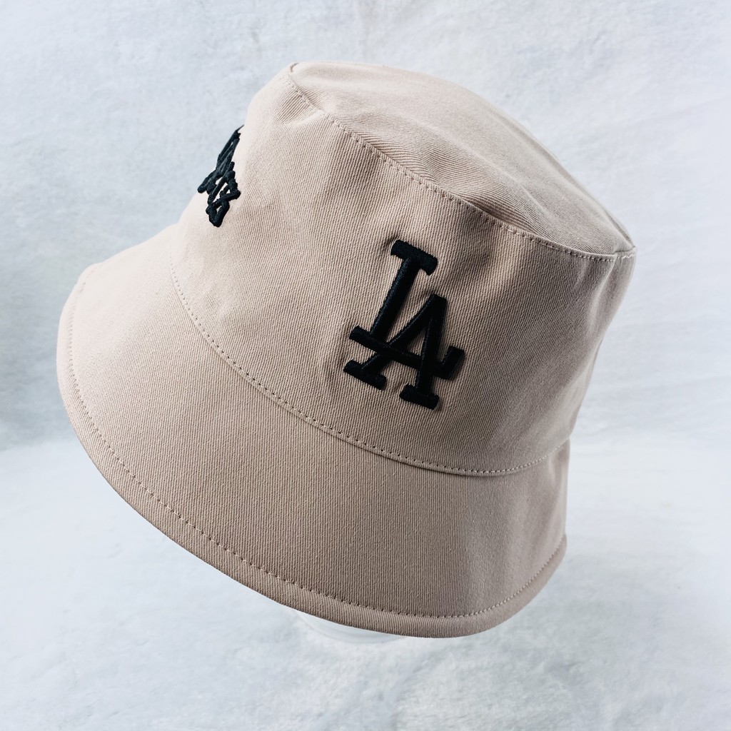 Mũ tai bèo, nón bucket nam hai mặt thêu chữ LA hàng cao cấp