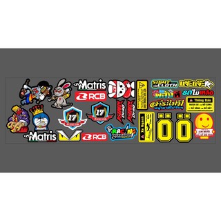tem xe sirius đỏ candy yếm bạc