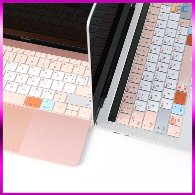 [Hỏa Tốc - Nhanh - Tiết Kiệm] Phủ bàn phím JRC ShortCut màu Cam cho Macbook đủ dòng