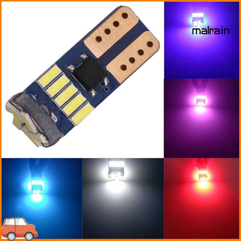 Bóng Đèn LED Chiếu Sáng Biển Số Xe Ô Tô Ma T10 4014 W5W